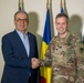 USAG Black Sea commander and Constanta mayor shake hands