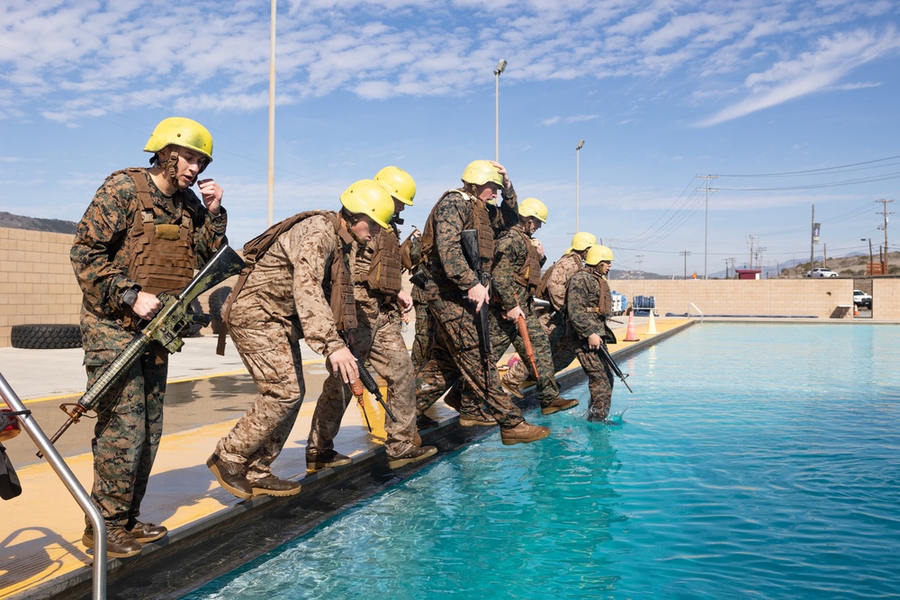 11th Marine Expeditionary Unit completes water survival training