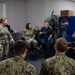 Royal Navy Rear Admiral Jude Terry Tours Recruit Training Command