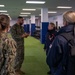 Royal Navy Rear Admiral Jude Terry Tours Recruit Training Command