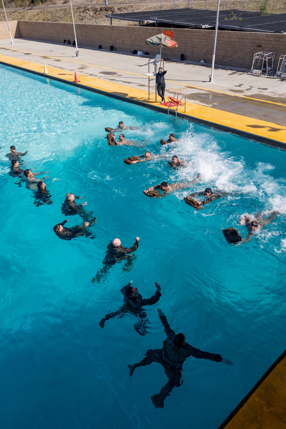 11th Marine Expeditionary Unit completes water survival training