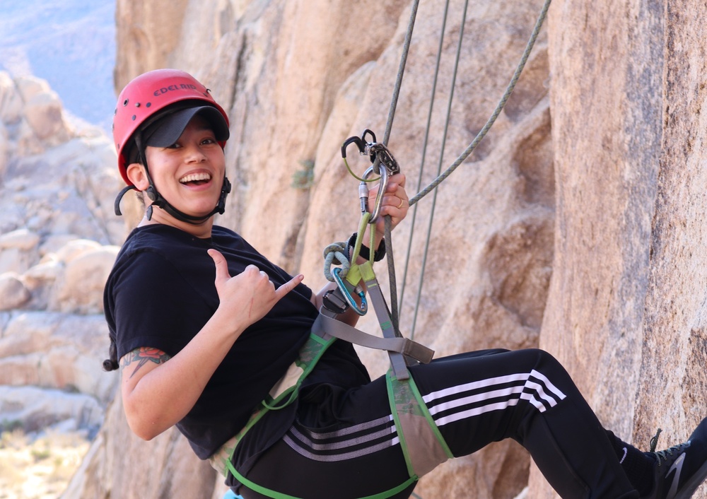 NMRTC Twentynine Palms Sailors build resiliency in the Joshua Tree desert