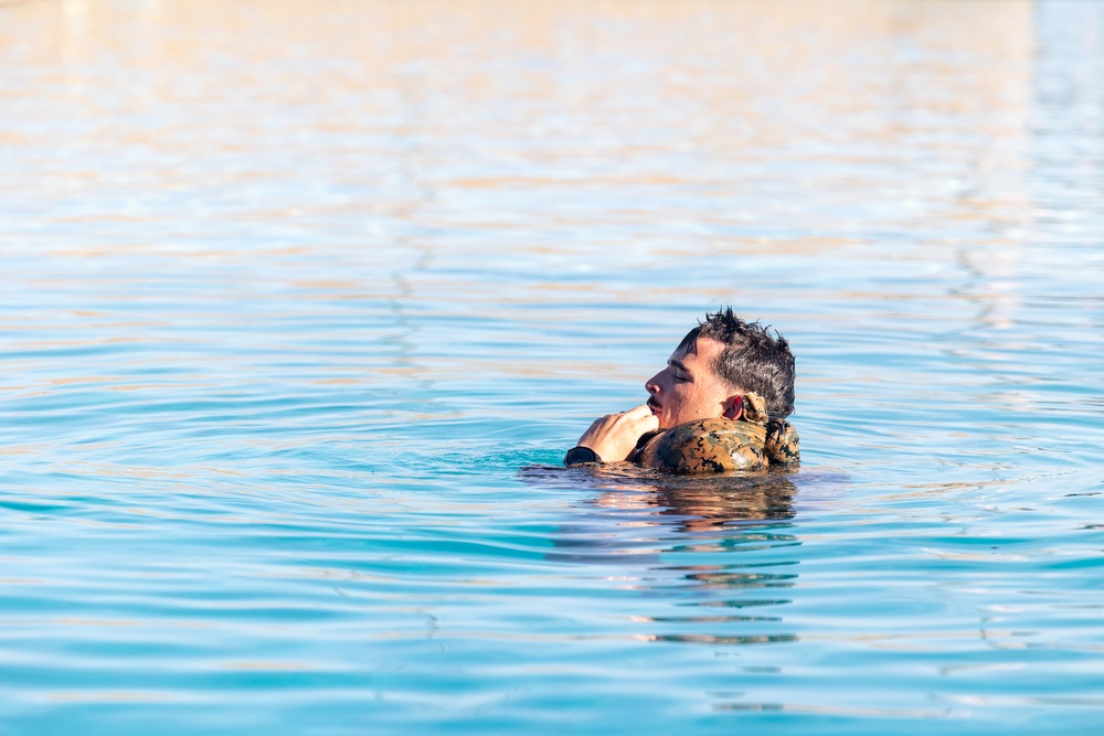 11th Marine Expeditionary Unit completes water survival training