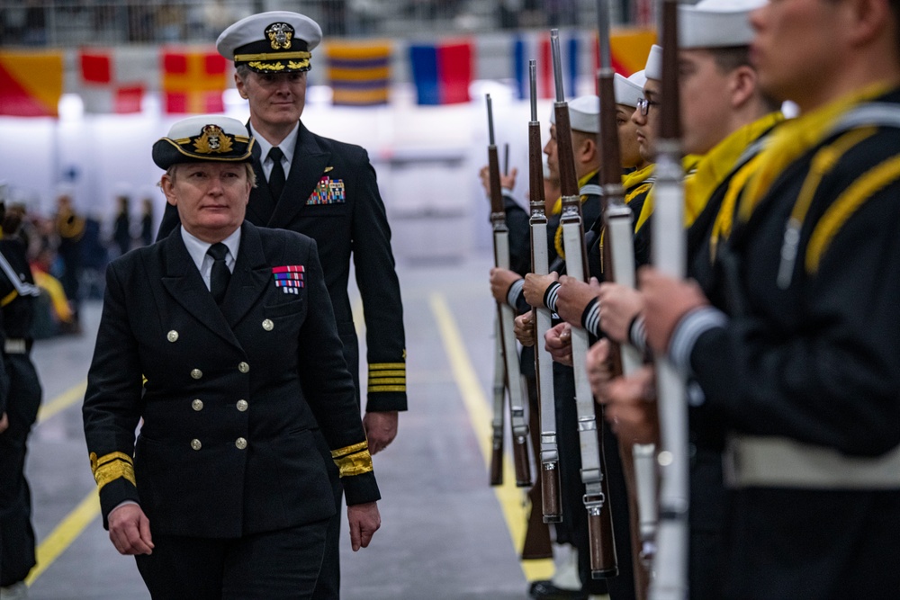 Recruit Training Command Pass in Review February 20, 2025