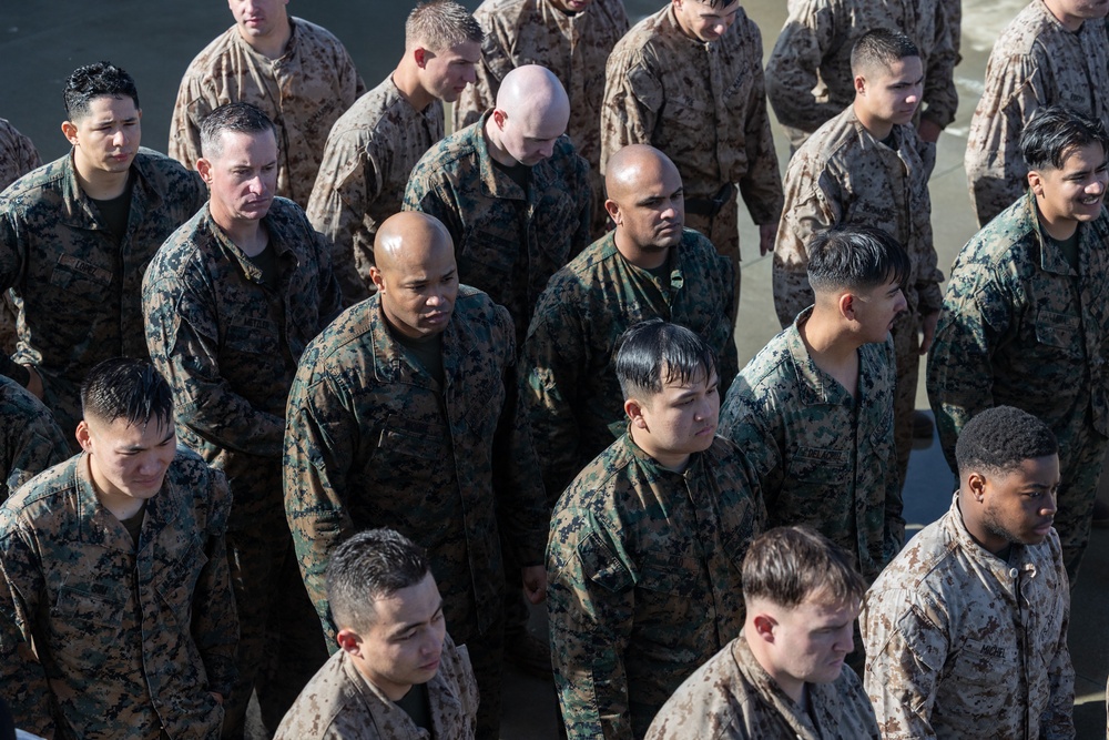 11th Marine Expeditionary Unit completes water survival training