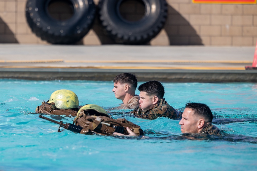 11th Marine Expeditionary Unit completes water survival training