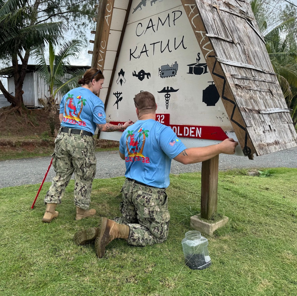NMCB 133 Deployed as Civic Action Team, Palau