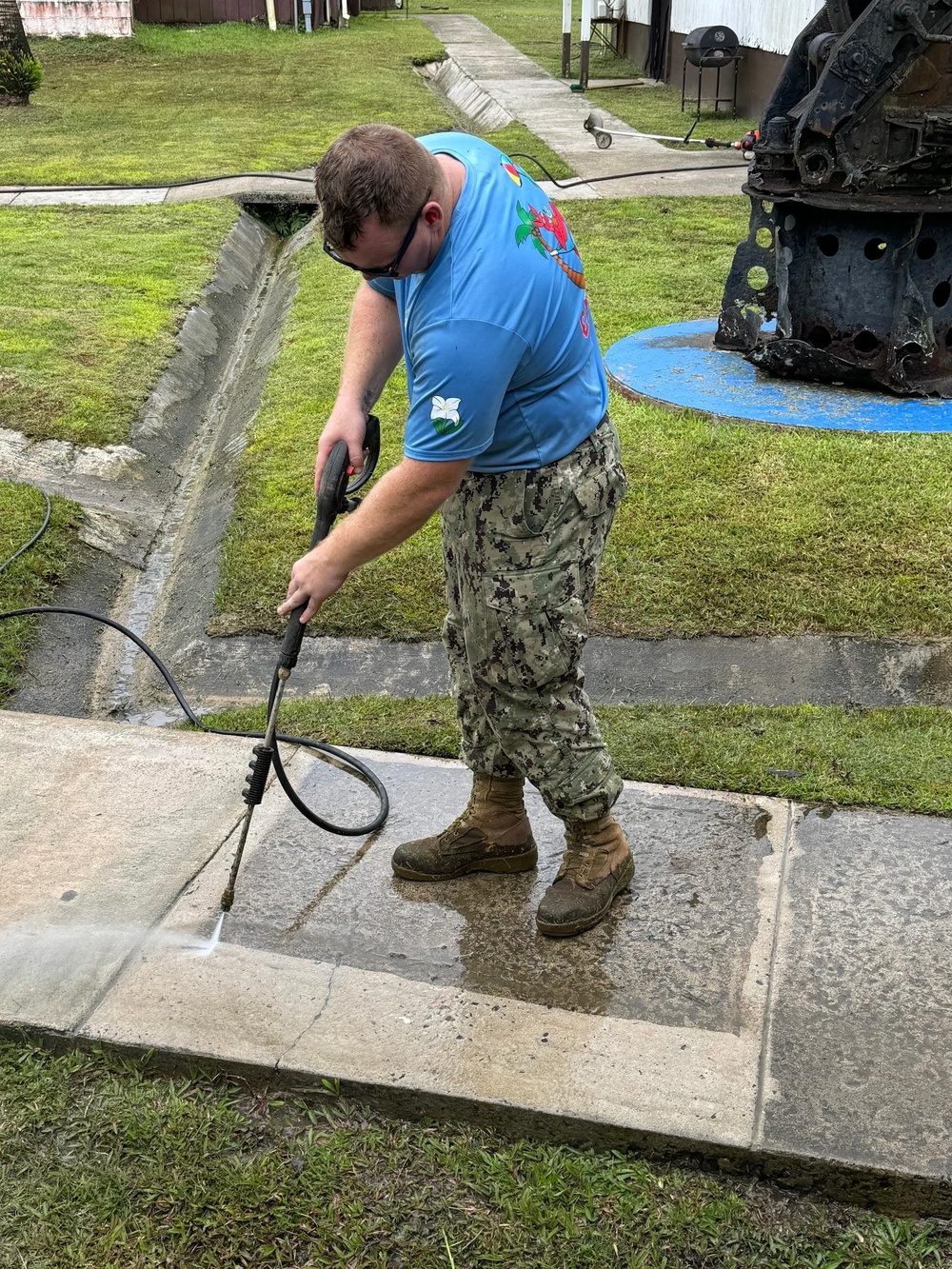 NMCB 133 Deployed as Civic Action Team, Palau