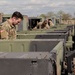 Soldiers Prepare Vehicles for Border Mission