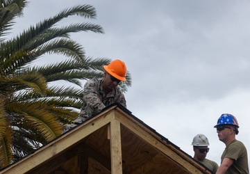 Marines with MWSS-272 undertake construction projects in the Bahamas