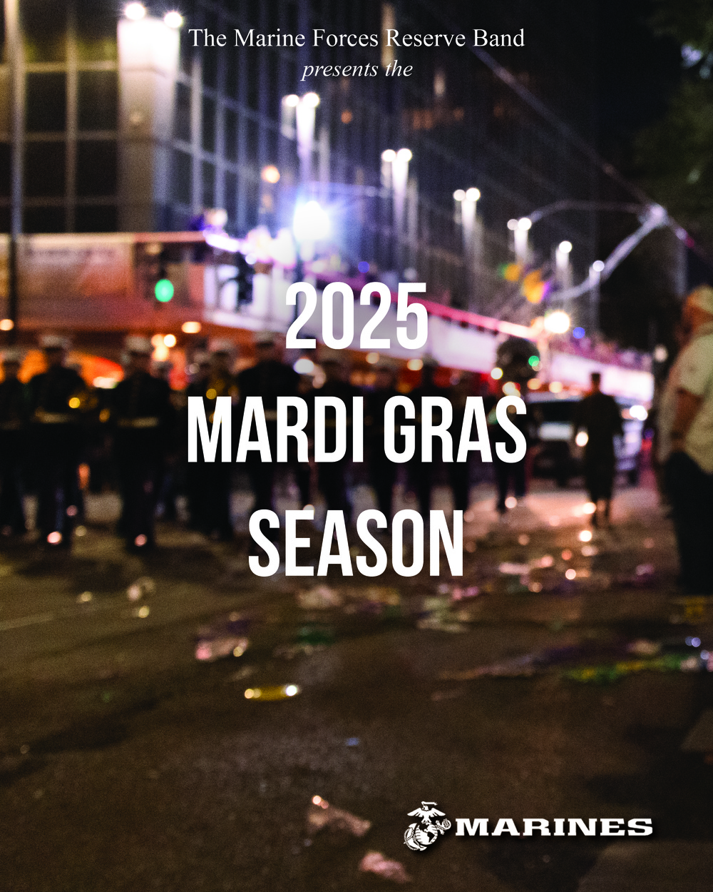 Marine Forces Reserve Band Mardi Gras Parade Schedule