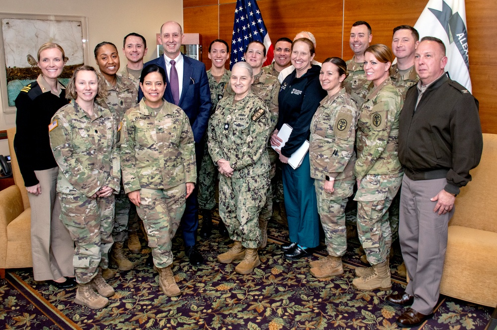 Acting Assistant Secretary of Defense for Health Affairs Tours NCR MTFs