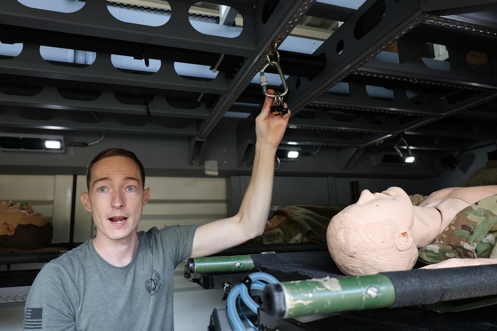 Fort Novosel Soldiers get hands-on with tomorrow’s Medical Evacuation aircraft cabin