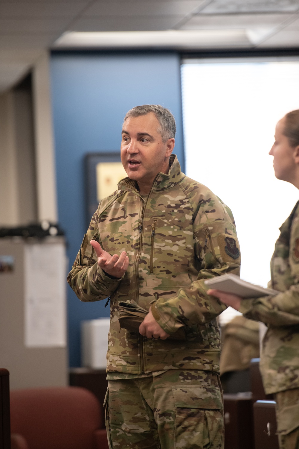 AFGSC Command Chief visits Whiteman