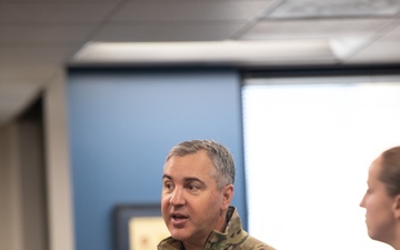 AFGSC Command Chief visits Whiteman