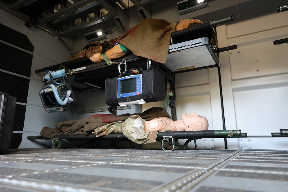 Fort Novosel Soldiers get hands-on with tomorrow’s Medical Evacuation aircraft cabin