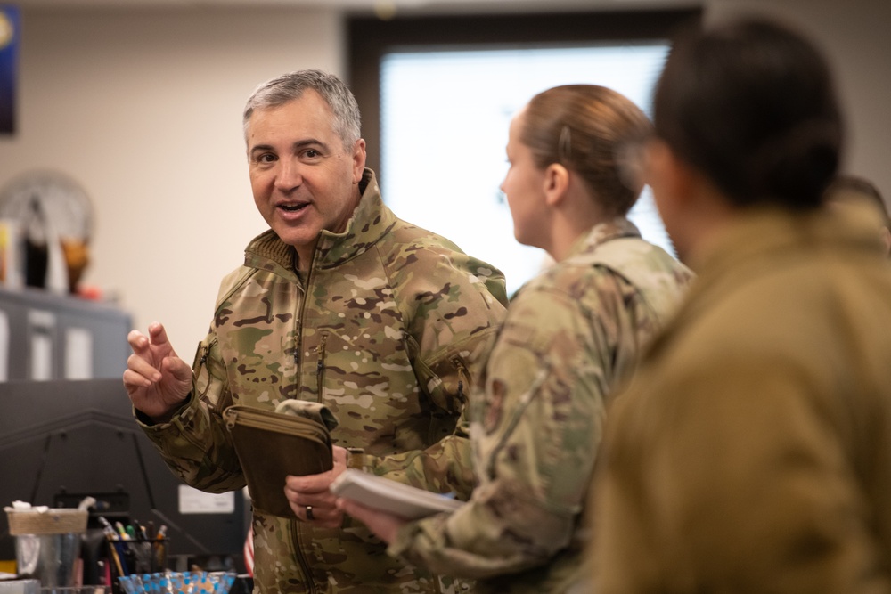 AFGSC Command Chief visits Whiteman