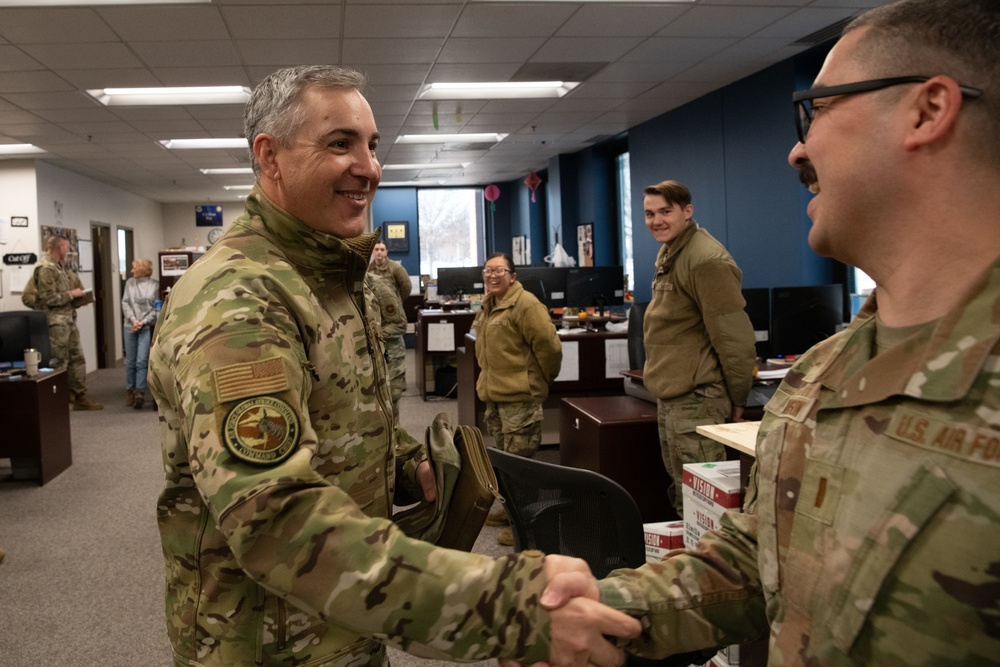 AFGSC Command Chief visits Whiteman