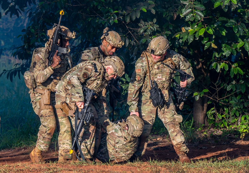 Air Force Reserve security forces train at Exercise NEXUS FORGE
