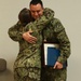 Musician First Class Daniel Honeycutt Receives Farewell Collage