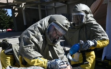 Dragon Medics Participate in Decon Exercise