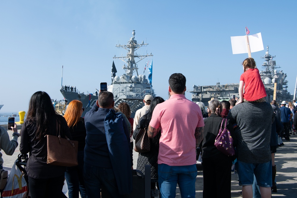 USS Stockdale returns from deployment