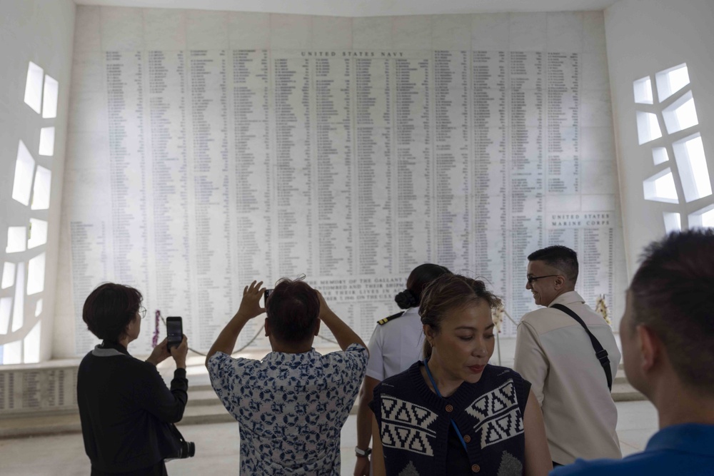 Bangkok City Council visits Pearl Harbor