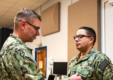 Musician Second Class Cesar Pimentel-Ortiz Receives Navy and Marine Corps Achievement Medal