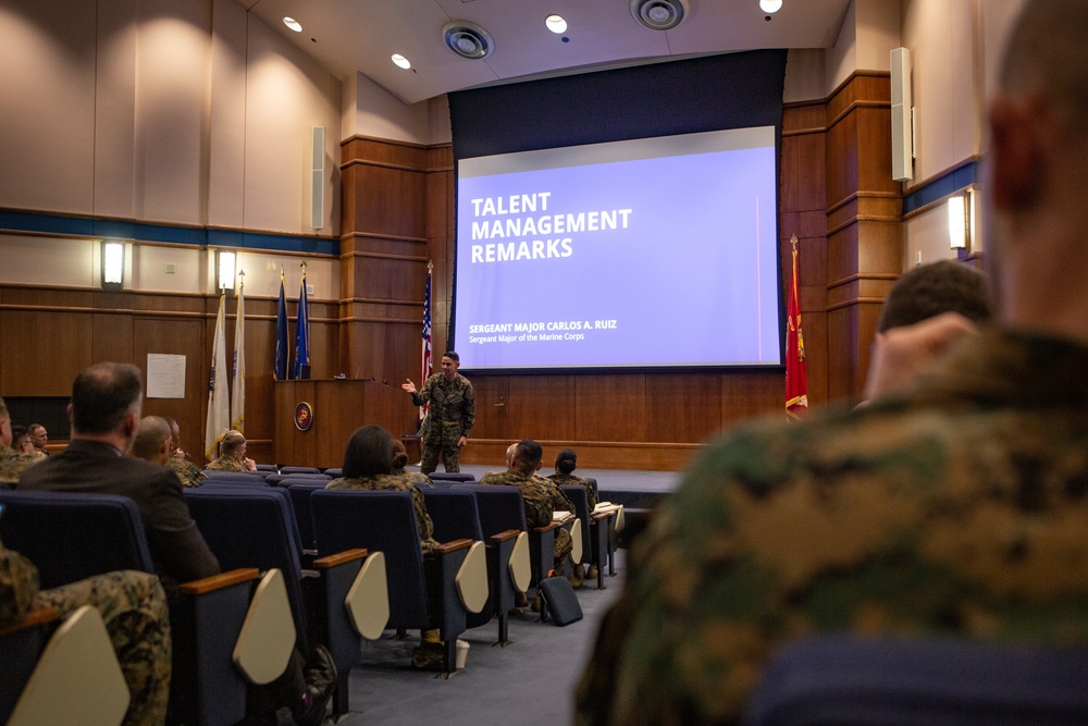 2025 Marine Corps Talent Management Symposium; Optimization of the Force