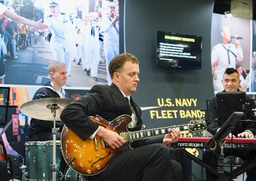 Chief Musician Jacob Stith Performs with Protocol Combo at the 2025 Texas Music Educators Association Convention