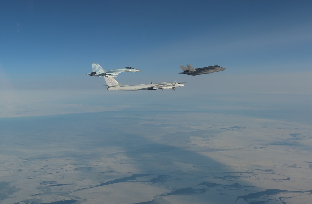 NORAD detects, tracks and intercepts Russian aircraft operating in the Alaska ADIZ