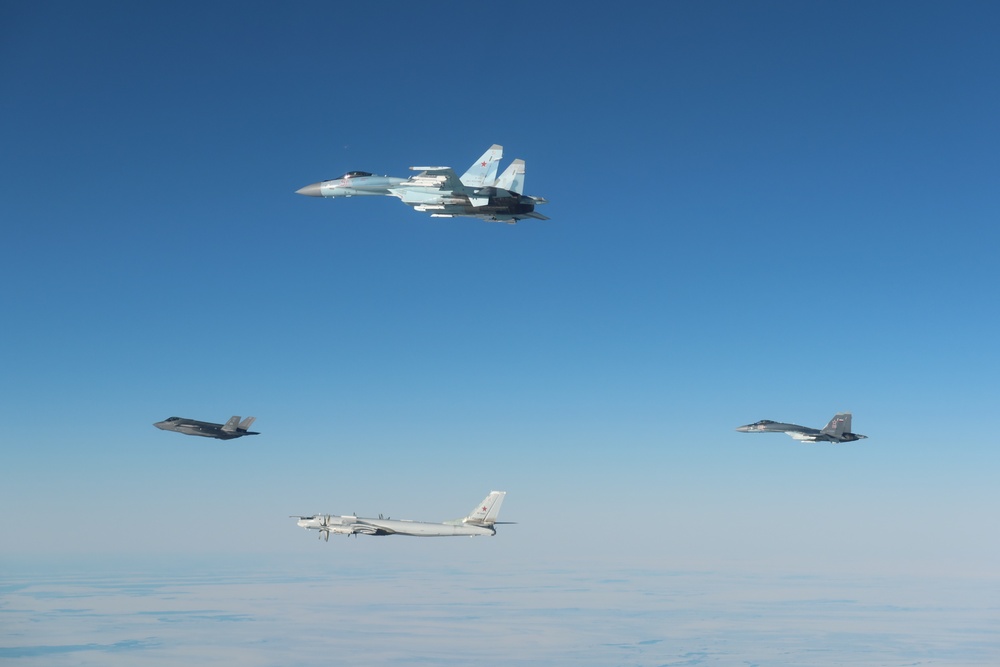 NORAD detects, tracks and intercepts Russian aircraft operating in the Alaska ADIZ