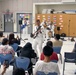 US Pacific Fleet Band performs a concert for students Honoka'a High School