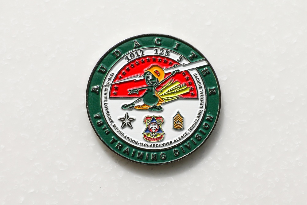 78th Training Division Coin