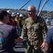 U.S. 3rd Fleet Commander visits Salvage Site