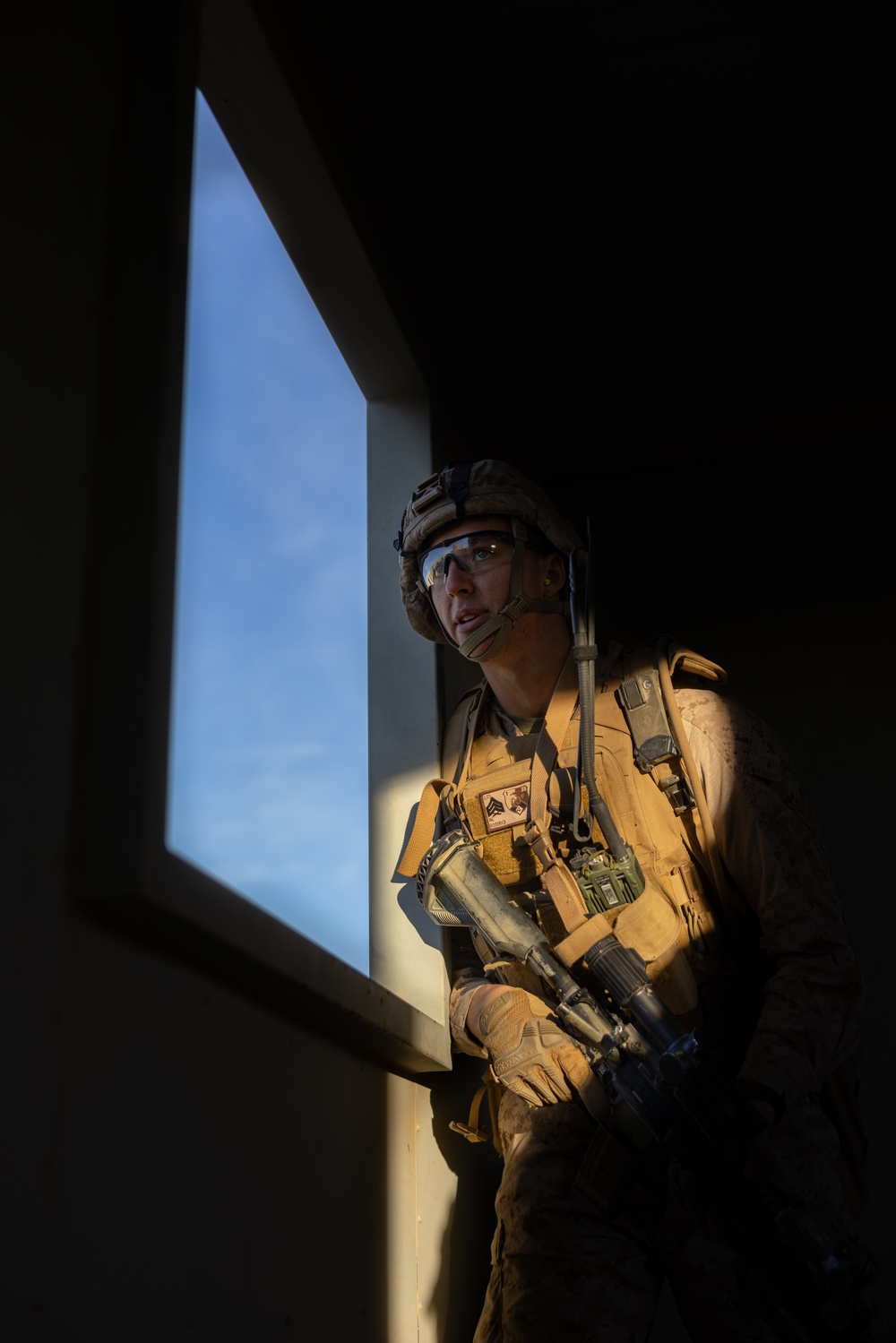 Marines, Sailors with 2nd Bn., 23rd Marines rehearse urban operations