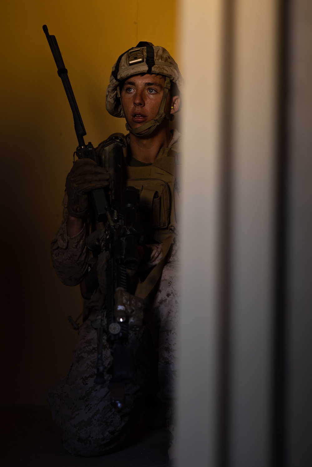 Marines, Sailors with 2nd Bn., 23rd Marines rehearse urban operations