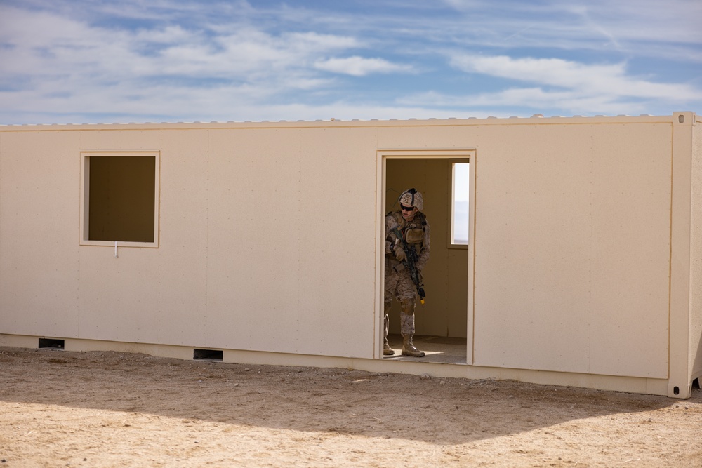 Marines, Sailors with 2nd Bn., 23rd Marines rehearse urban operations