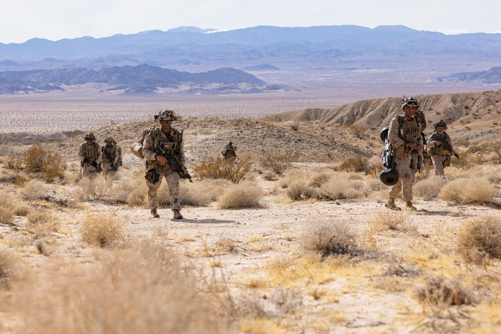 Marines, Sailors with 2nd Bn., 23rd Marines rehearse urban operations