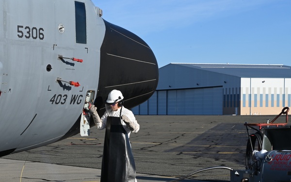 Air Force Reserve Hurricane Hunters fly atmospheric rivers mission