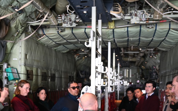 Air Force Reserve Hurricane Hunters fly atmospheric rivers mission
