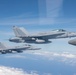 U.S. Marines aerial refuel during Cope North 25