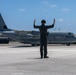 U.S. Marines aerial refuel during Cope North 25