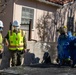 Day 7: U.S. service members dispose of burned batteries