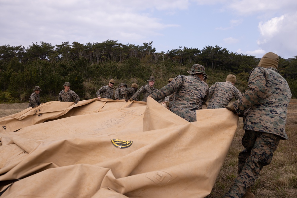 9th ESB Assembles Landing Zone Fuel Sites During Fuel Support Operation Training