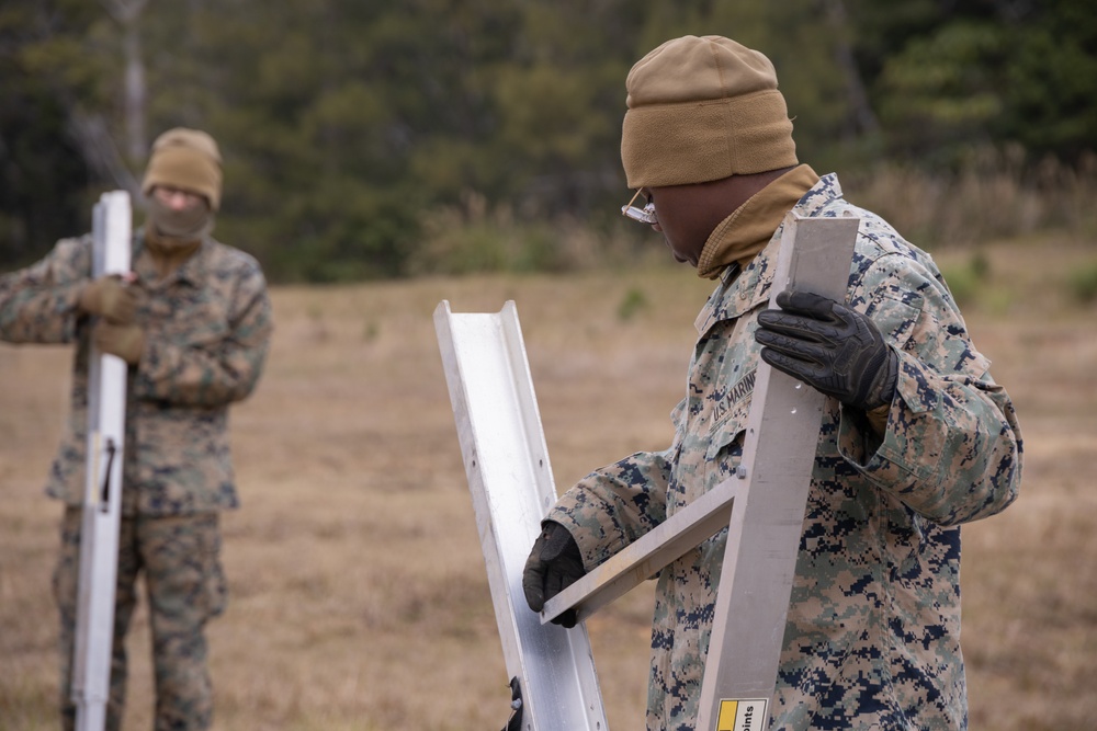 9th ESB Assembles Landing Zone Fuel Sites During Fuel Support Operation Training