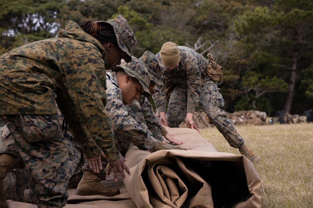 9th ESB Assembles Landing Zone Fuel Sites During Fuel Support Operation Training