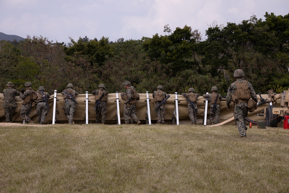 9th ESB Assembles Landing Zone Fuel Sites During Fuel Support Operation Training