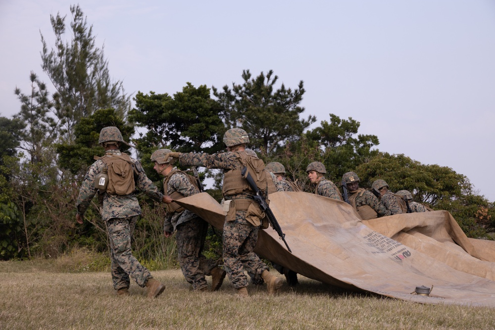 9th ESB Assembles Landing Zone Fuel Sites During Fuel Support Operation Training