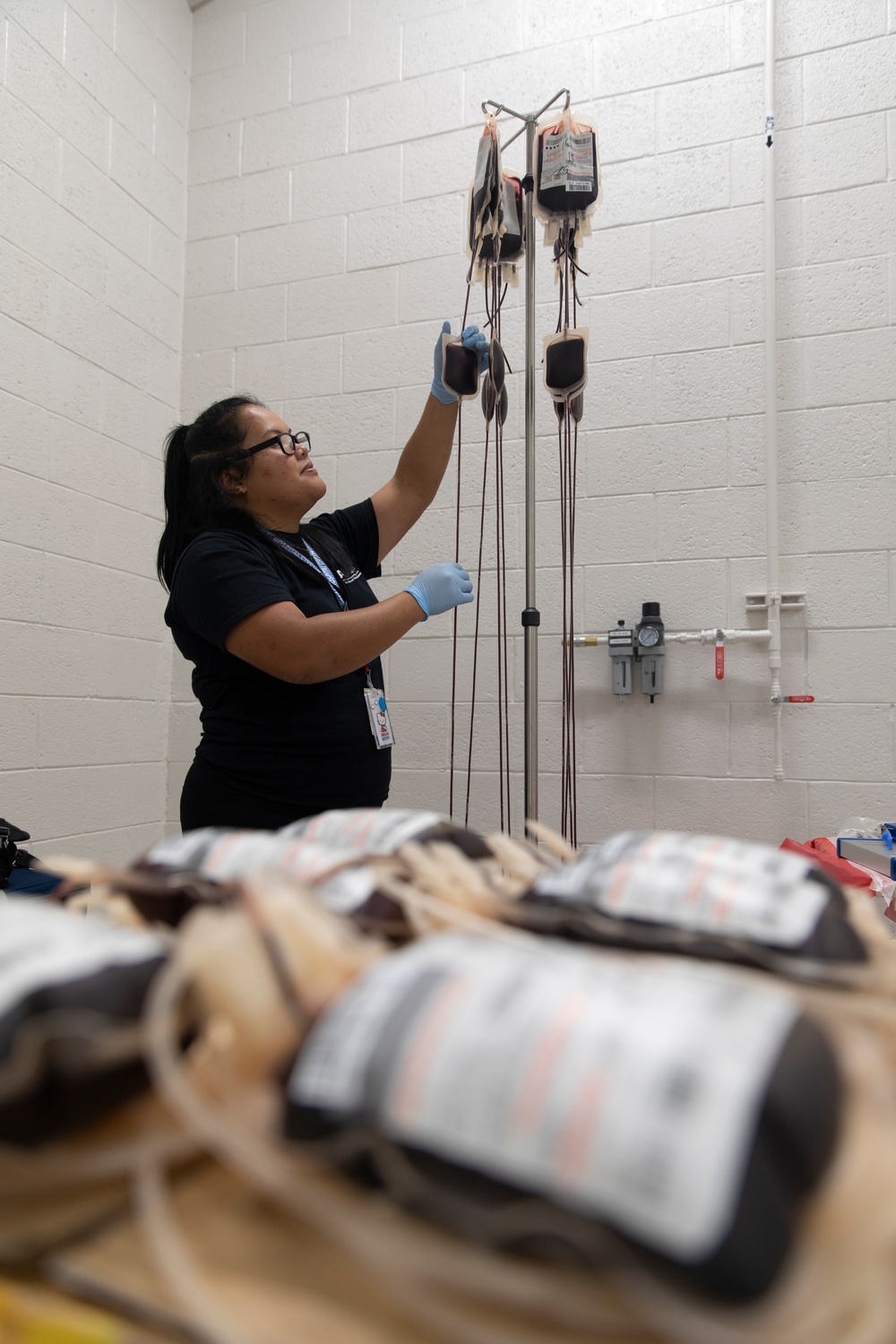 U.S. Marines, Sailors donate blood during Cope North 25